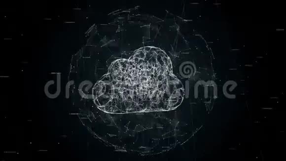 云计算云符号技术动画视频的预览图