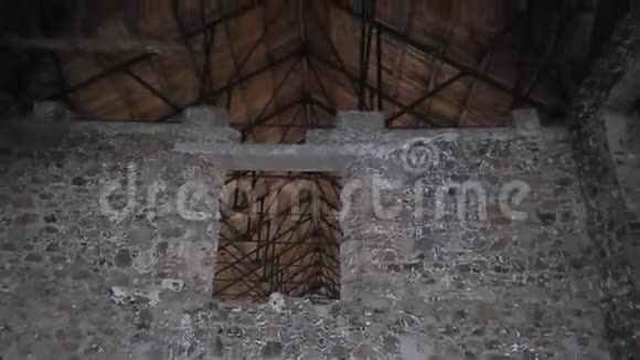 保留了城市法马古斯塔的坚固防御工事视频的预览图