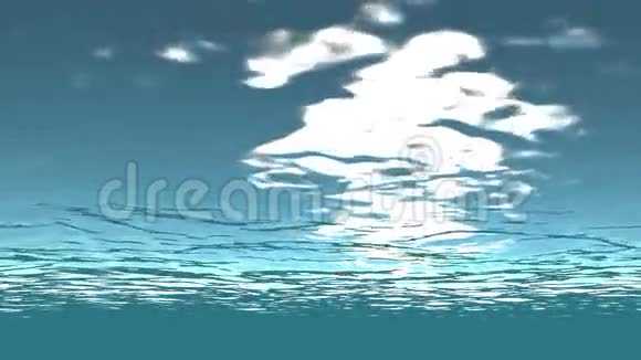 无缝阳光和水下海洋视频的预览图