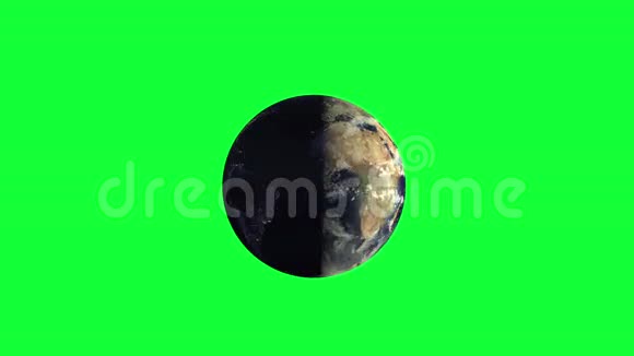 地球旋转绿色屏幕聚焦意大利视频的预览图