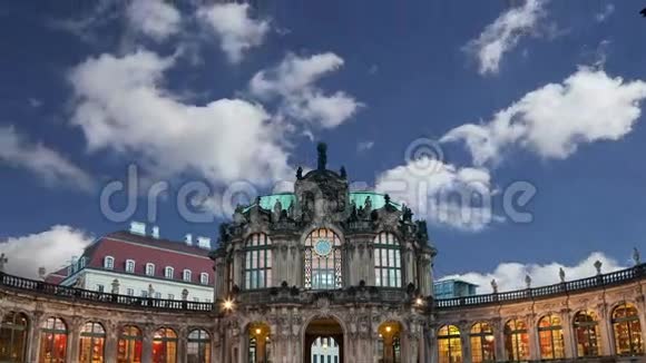 德国德累斯顿的Zwinger宫视频的预览图