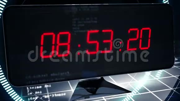 以科技风格在电脑屏幕上倒数至2015年视频的预览图