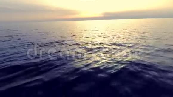 日落时的地中海视频的预览图