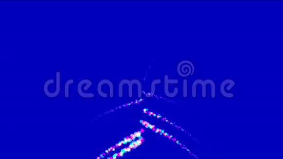 抽象粒子光缆烟花线空间背景视频的预览图