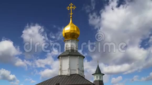 俄罗斯莫斯科地区的复活寺新耶路撒冷修道院或新耶路撒冷修道院视频的预览图