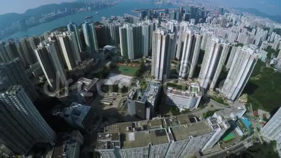 4香港住宅小区高空拍摄视频的预览图