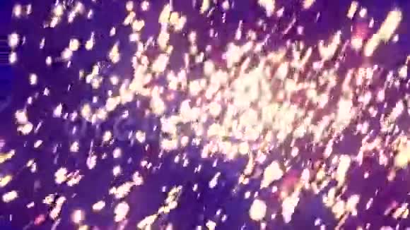 发光飞行粒子视频的预览图