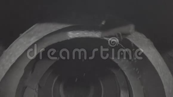 铜加工行业球磨机内混水纺矿石视频的预览图