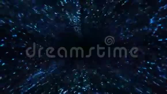 蓝色光泽循环股票镜头视频的预览图
