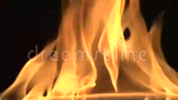 详细的消防背景完整的HD视频的预览图