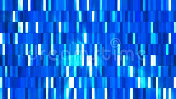 广播闪烁高科技小酒吧蓝色抽象循环4K视频的预览图