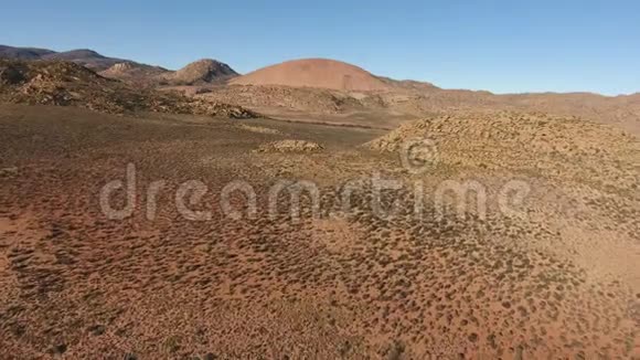 干旱景观空中景观南非视频的预览图