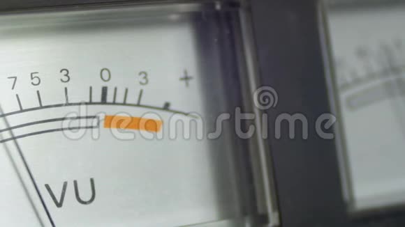 拨号指示器量规信号电平表视频的预览图