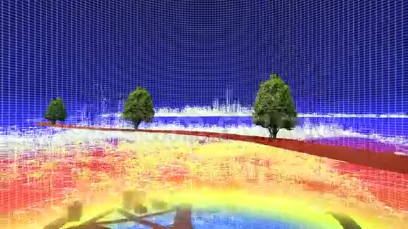 数字世界中的现代城市视频的预览图