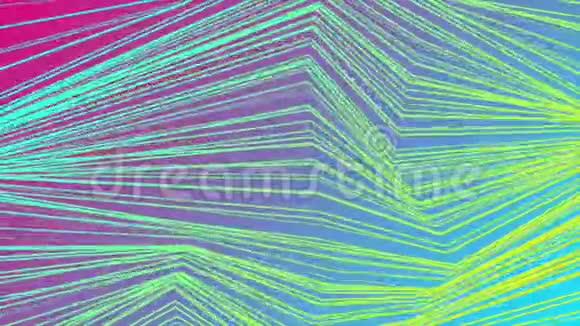 彩色曲线折射图案视频动画视频的预览图