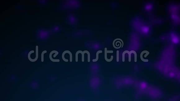 梦幻水下动画深蓝色背景与灯光视频的预览图