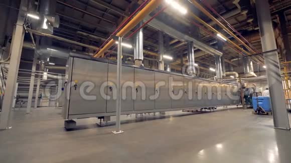 工业工厂的车间4K视频的预览图
