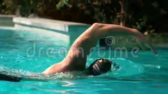 适合男人在游泳池里游泳视频的预览图