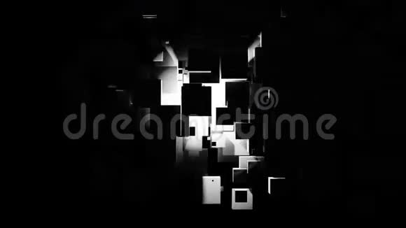 盒子和光线的抽象背景视频的预览图