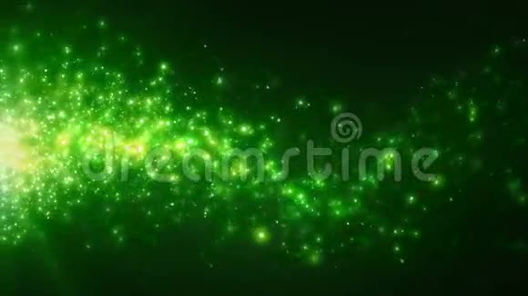 浅绿色漂移颗粒视频的预览图