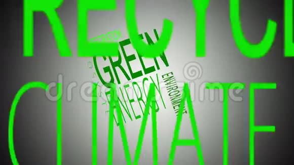 绿色能源流行语蒙太奇视频的预览图