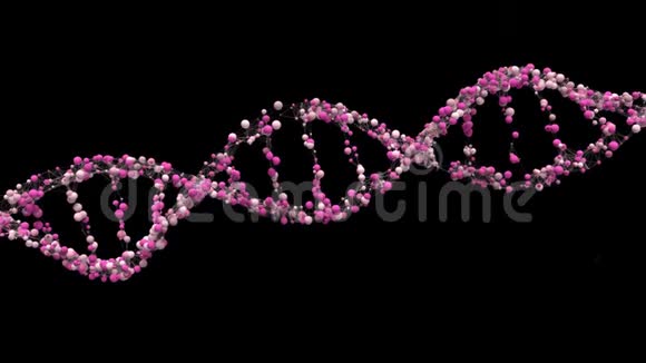 抽象的DNA分子视频的预览图