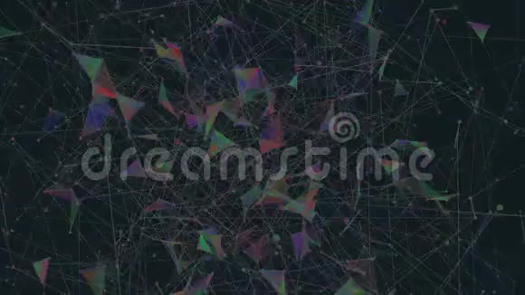激光网络不同事件和项目的抽象丛背景无缝环视频的预览图