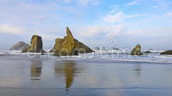 太平洋海岸冲浪视频的预览图