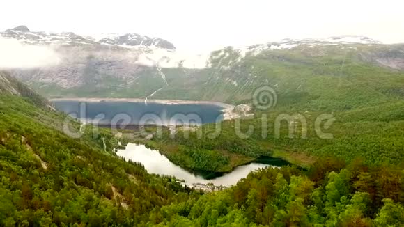 挪威挪威美丽的风景视频的预览图