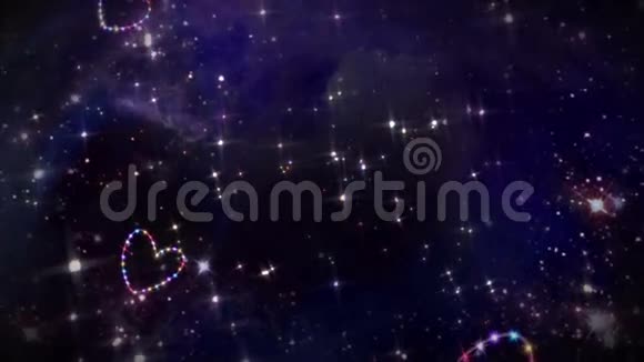 心形彩星空间视频的预览图