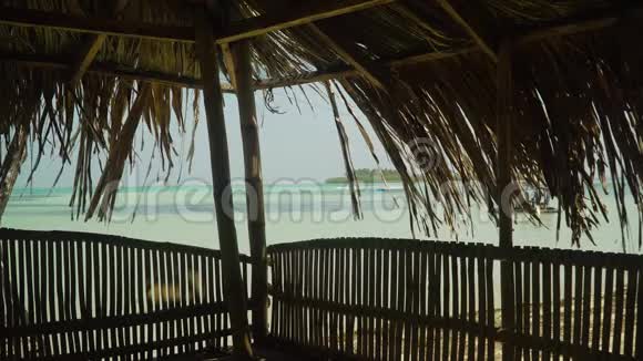 沙滩白色沙滩菲律宾视频的预览图