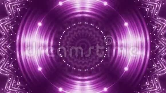 紫色抽象背景闪光灯循环视频的预览图