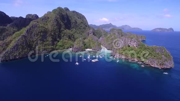 大泻湖埃尔尼多巴拉望菲律宾视频的预览图