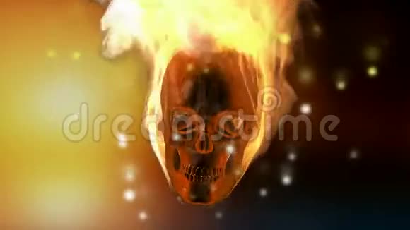 燃烧的头骨阿尔法垫子3做的视频的预览图