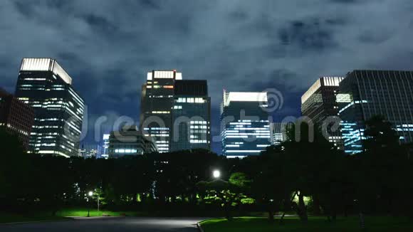日本东京市中心视频的预览图