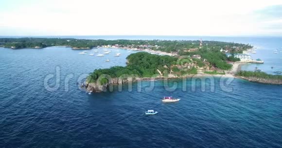 马拉帕斯卡岛在行政上它是宿务省大安班塔扬洛贡半岛的一部分视频的预览图