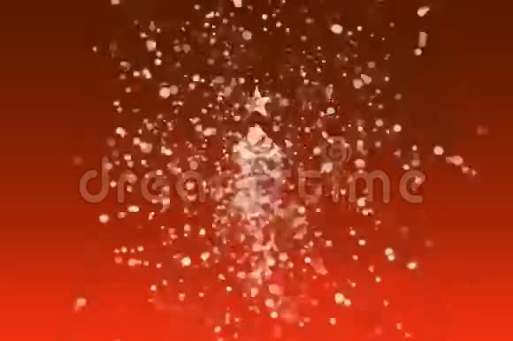 雪花创造圣诞树视频的预览图