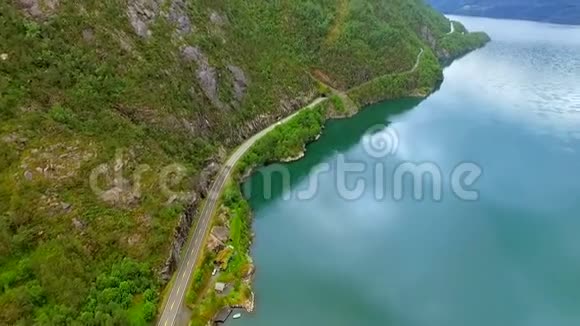 挪威挪威美丽的风景视频的预览图