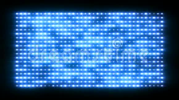 闪亮的光墙三维动画视频的预览图