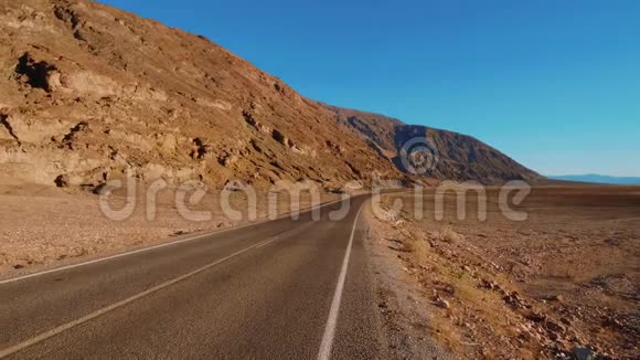 加州死亡谷国家公园美丽的风景视频的预览图