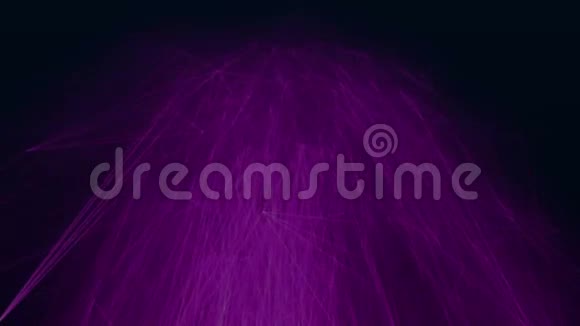 缓慢移动紫色闪电的电影能量背景视频的预览图