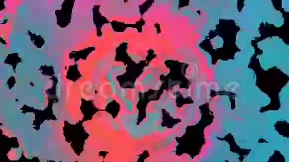 抽象运动未来主义反射气泡视频的预览图