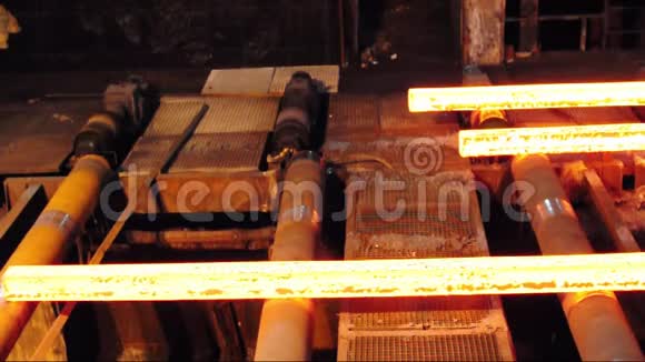 钢厂钢铁生产重工业生产视频的预览图