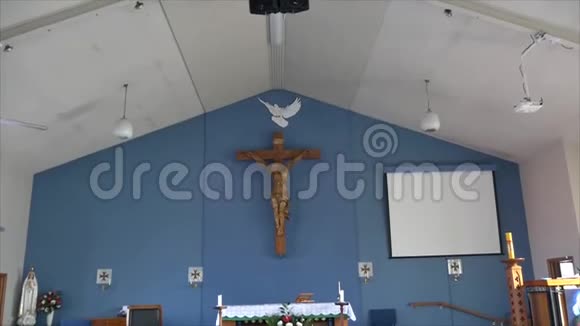 宗教礼拜堂或殡仪馆视频的预览图