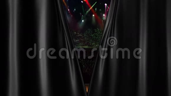 音乐会开幕迪斯科舞厅灯光视频的预览图