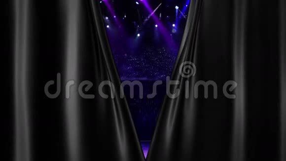 音乐会开幕迪斯科舞厅灯光视频的预览图