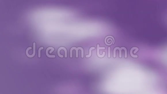 抽象白云动画深紫色背景视频的预览图