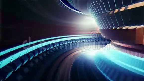 隧道动画视频的预览图