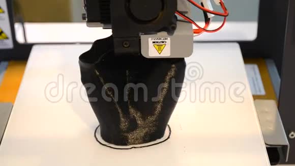 3D打印机工作特写视频的预览图
