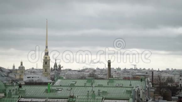 圣彼得堡金钟景观视频的预览图